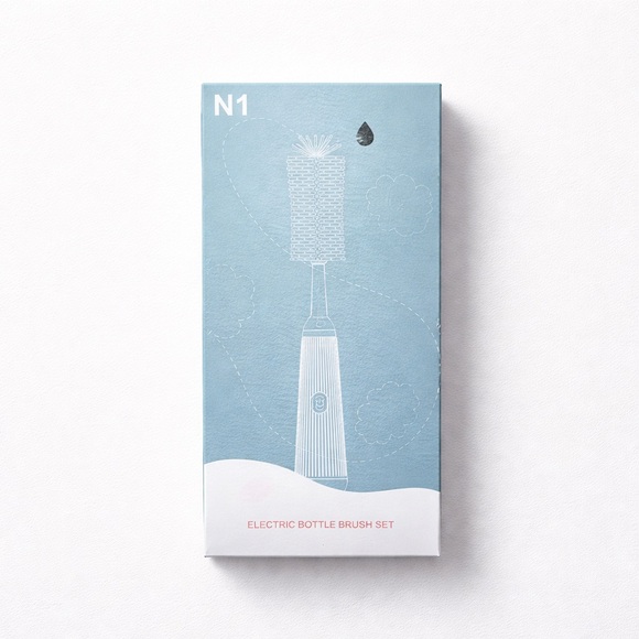 unbranded Other - Electric Bottle Brush Set with Rotating Design